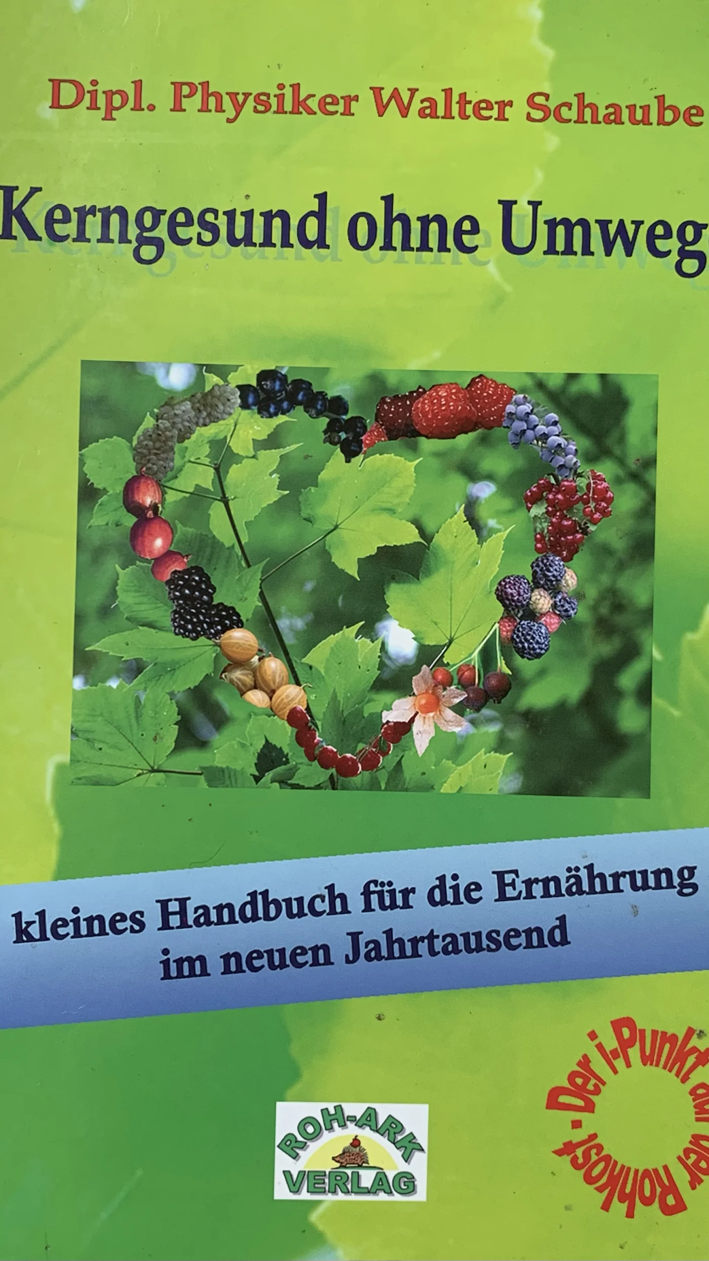Originalcover Kerngesund ohne Umwege von Walter Schaube